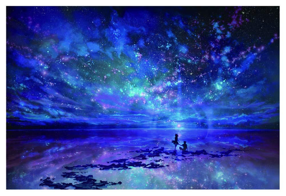 3000 Piece Wooden Jigsaw Puzzle for Adults & Kids - Starry Night Educational Brain Challenge Game, Fun Family Activity & Unique Gift Idea (Starry Sky, 3000 Pieces) - Perfect for Relaxation, Stress Relief & Quality Family Time