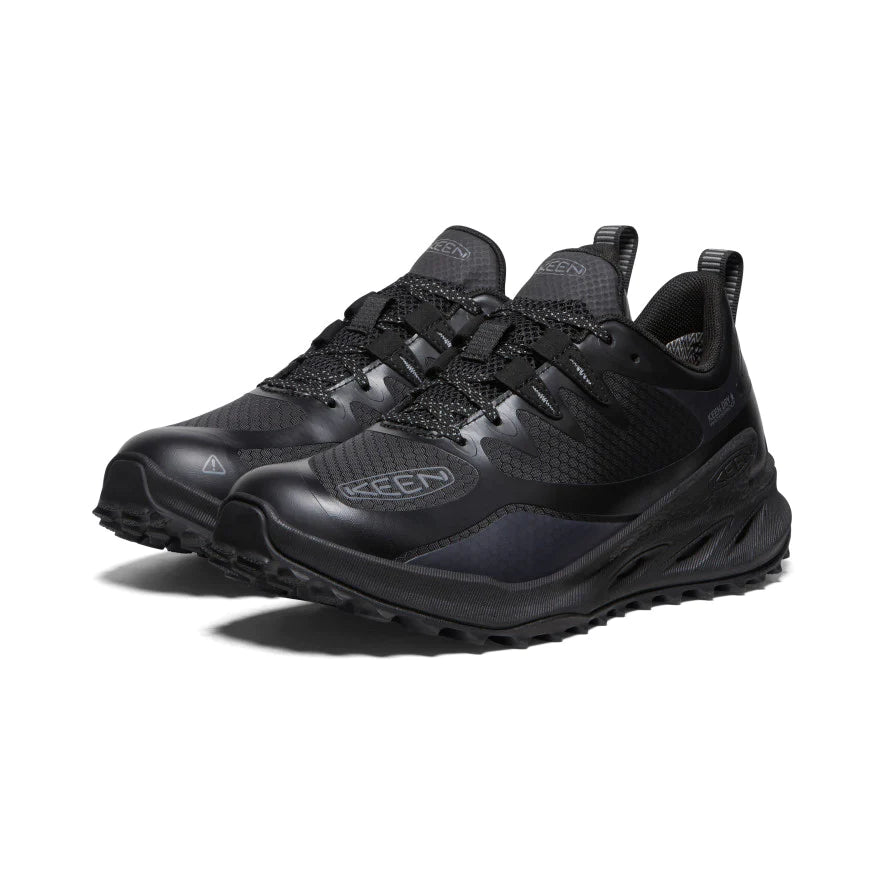 Zionic WP Women's Waterproof Hiking Boots - Black/Black - Perfect for Outdoor Adventures, Hiking & Trail Running
