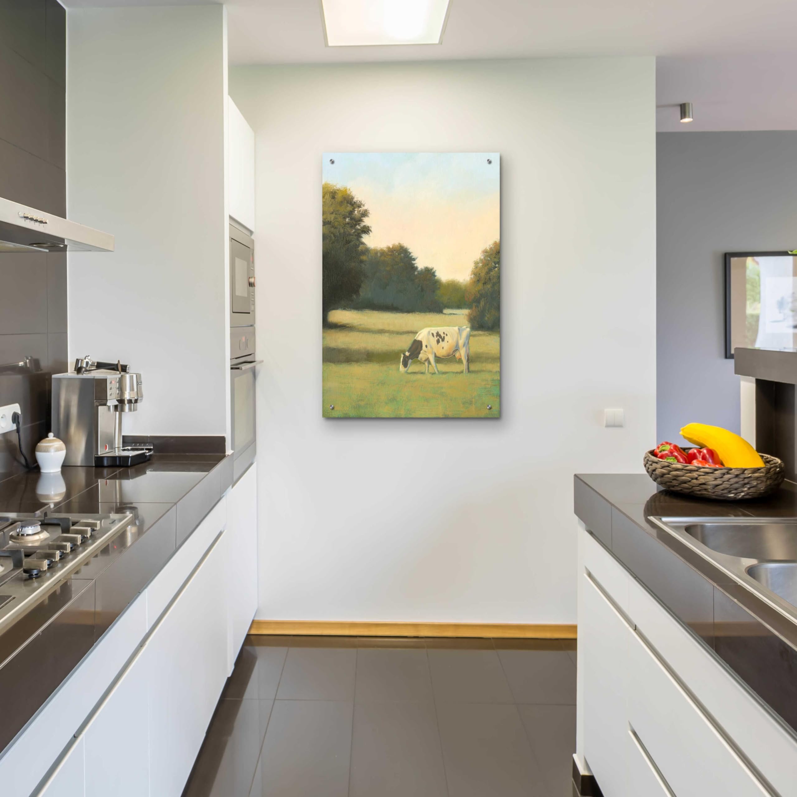 Morning Meadows I by James Wiens - Premium Acrylic Glass Wall Art 24x36 Inches - Modern Home & Office Decor for Living Room, Bedroom, Dining Area