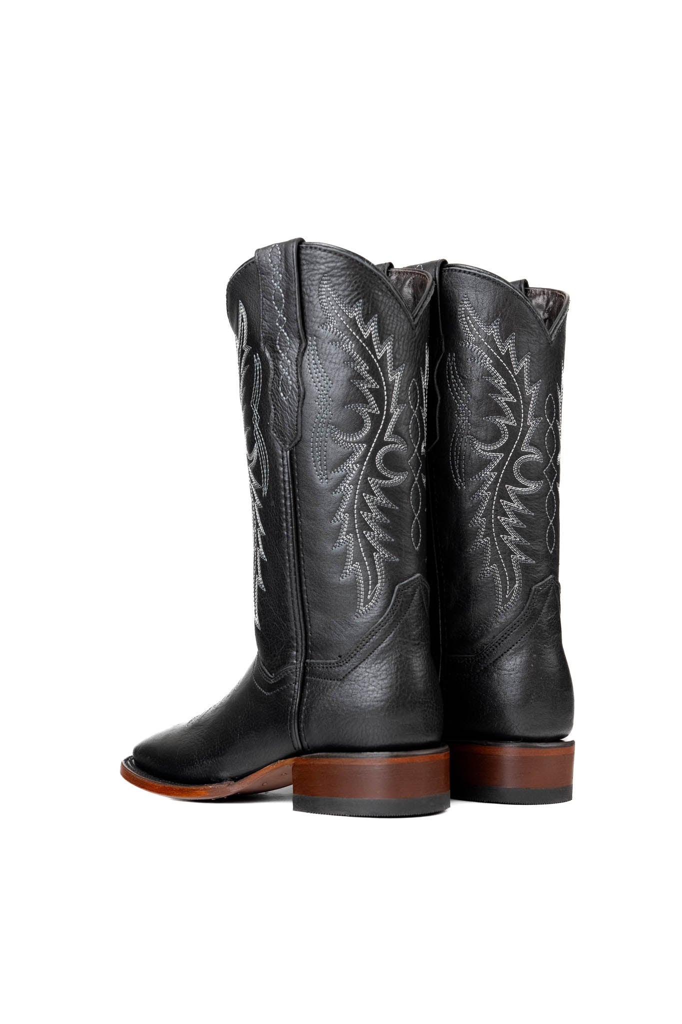 Marybeth Square Toe Cowgirl Boots for Women - Western Style Ankle Boots with Comfortable Leather Upper - Perfect for Rodeo, Country Dancing & Casual Outfits
