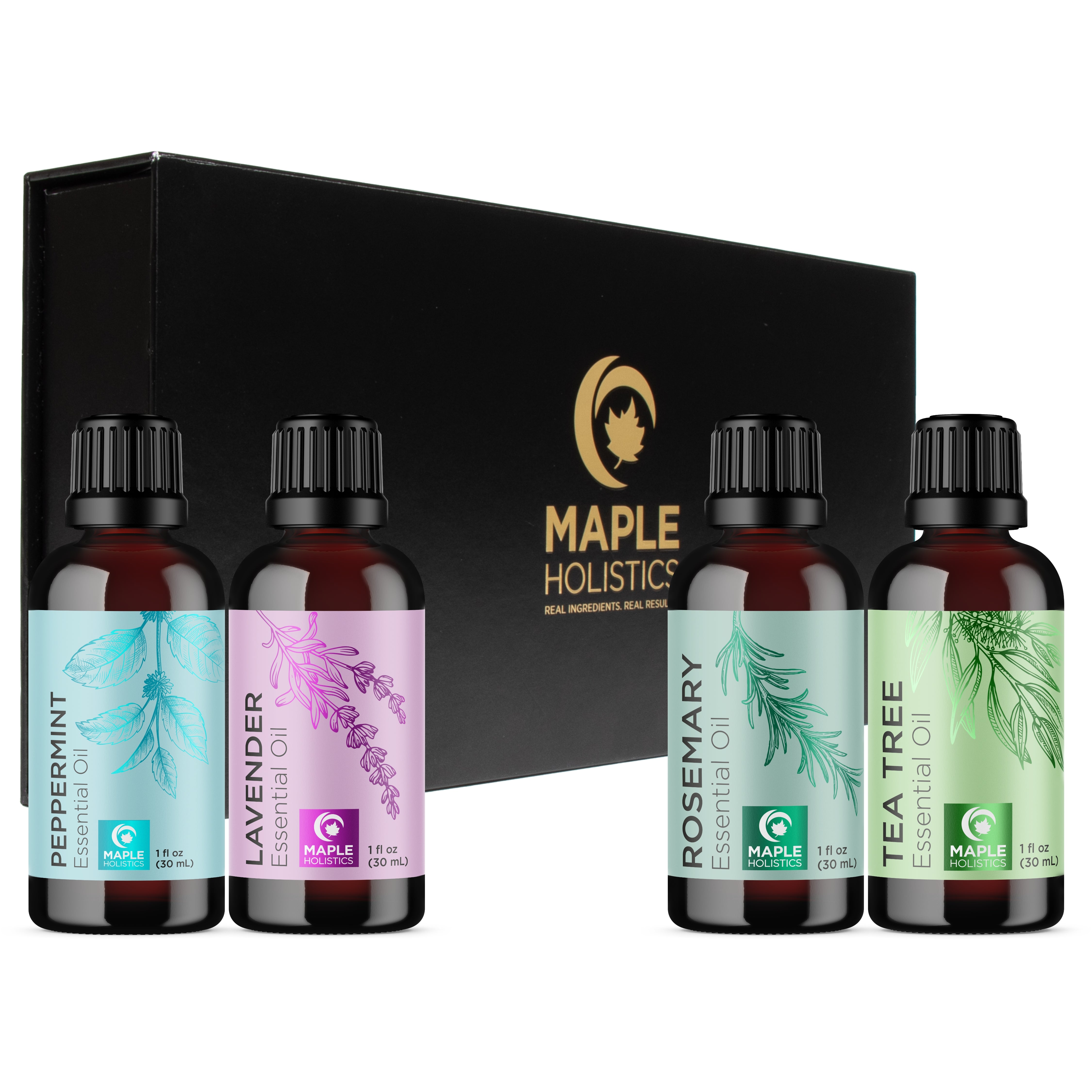 Premium Essential Oil Gift Set - 100% Pure Therapeutic Grade Aromatherapy Oils for Relaxation, Stress Relief & Home Diffuser - Perfect for Spa, Yoga & Meditation Gifts
