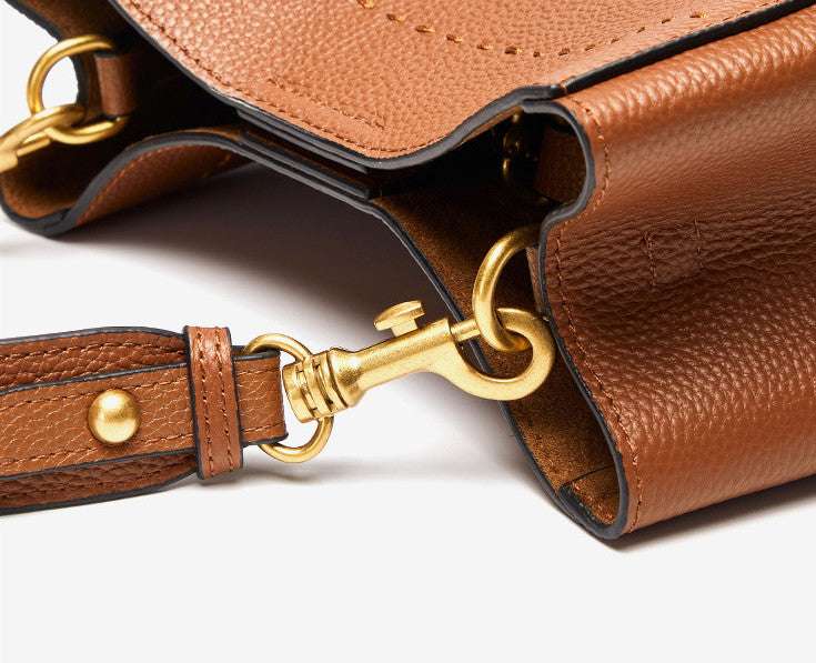 Stylish Versatile Leather Bucket Bag for Women - Fashionable Crossbody & Shoulder Bag - Perfect for Work, Travel & Everyday Use