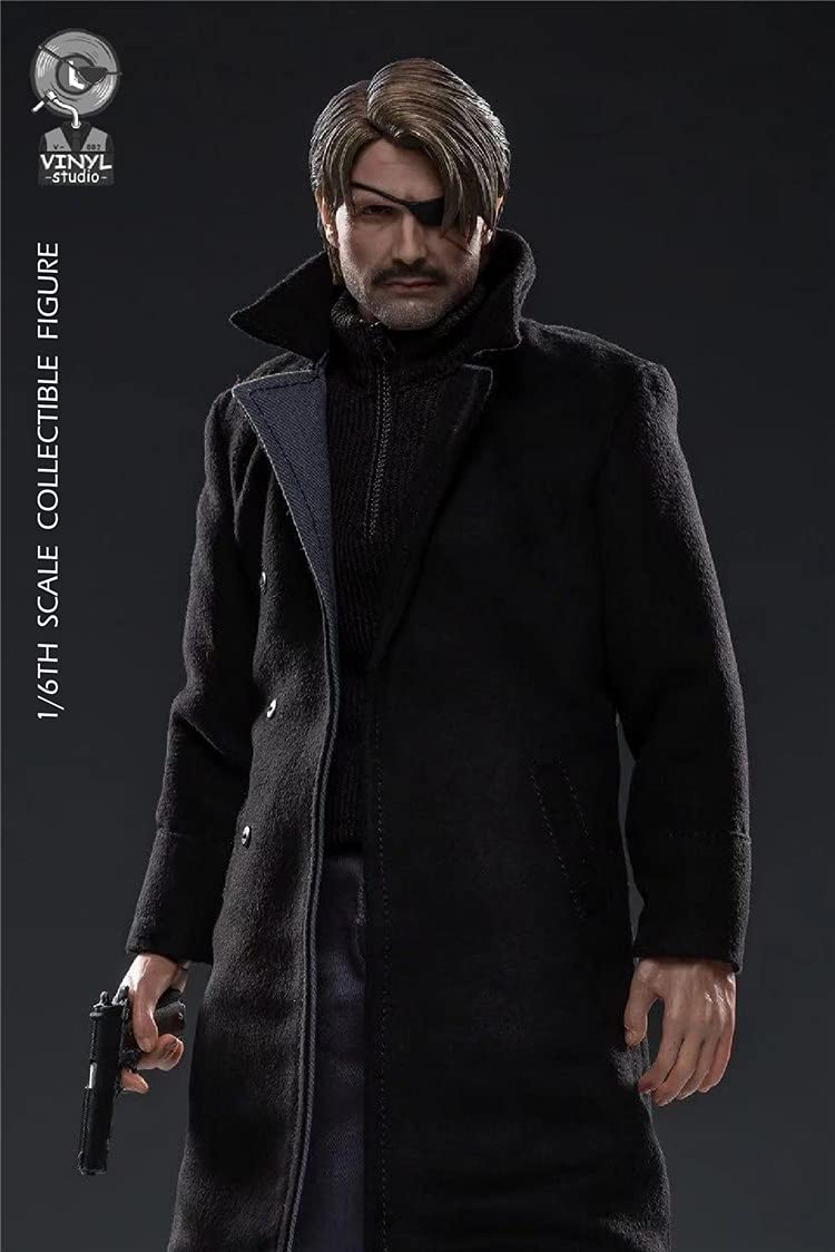 1/6 Scale Vinyl Male Omen Black Caesar Collectible Action Figure - Perfect for Display, Photography, and Anime Collectors