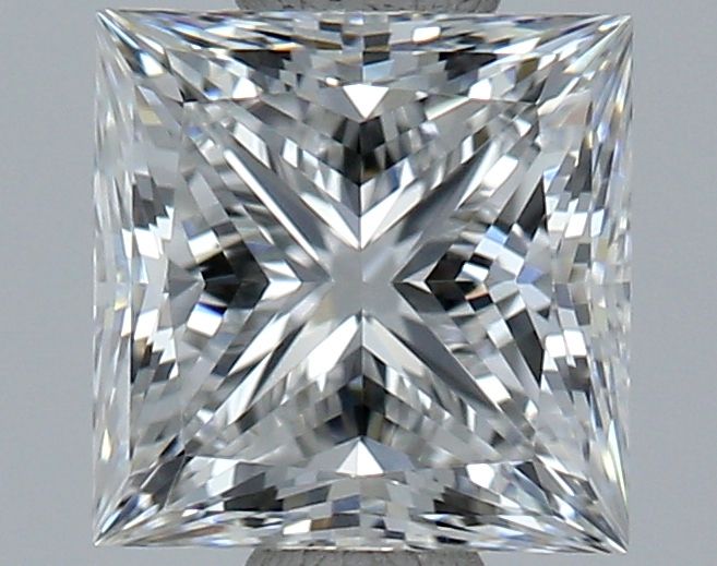 1.01 Carat E Color VS2 Clarity Princess Cut Diamond - Elegant Engagement Ring & Wedding Jewelry