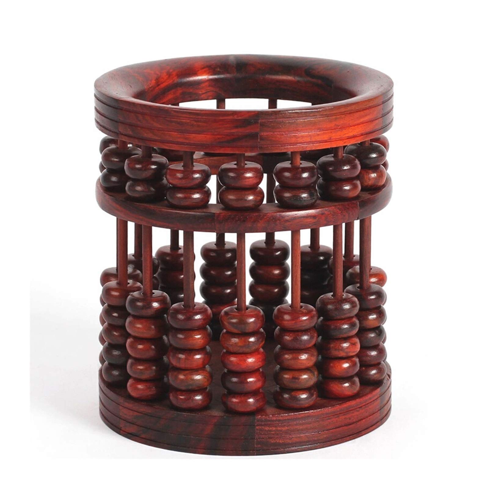 Vintage Rosewood Pencil Holder - Multi-Function Desk Organizer for Pens, Markers & Office Supplies | Perfect for Home Office, School Desk & Workspace Organization