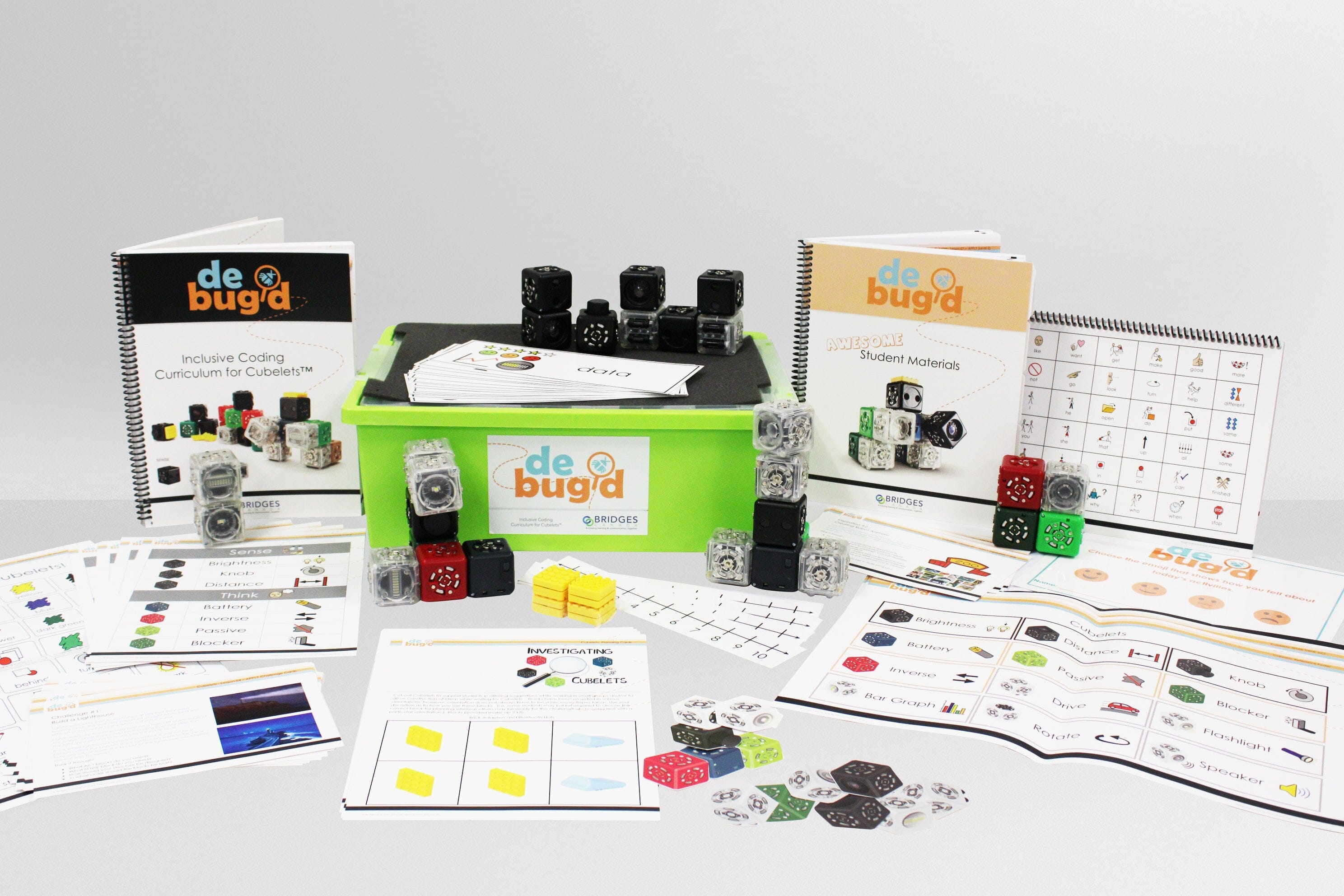 Debug'd Coding for Cubelets Curriculum - STEM Robotics Learning Kit for Kids | Classroom & Homeschool Coding Activities
