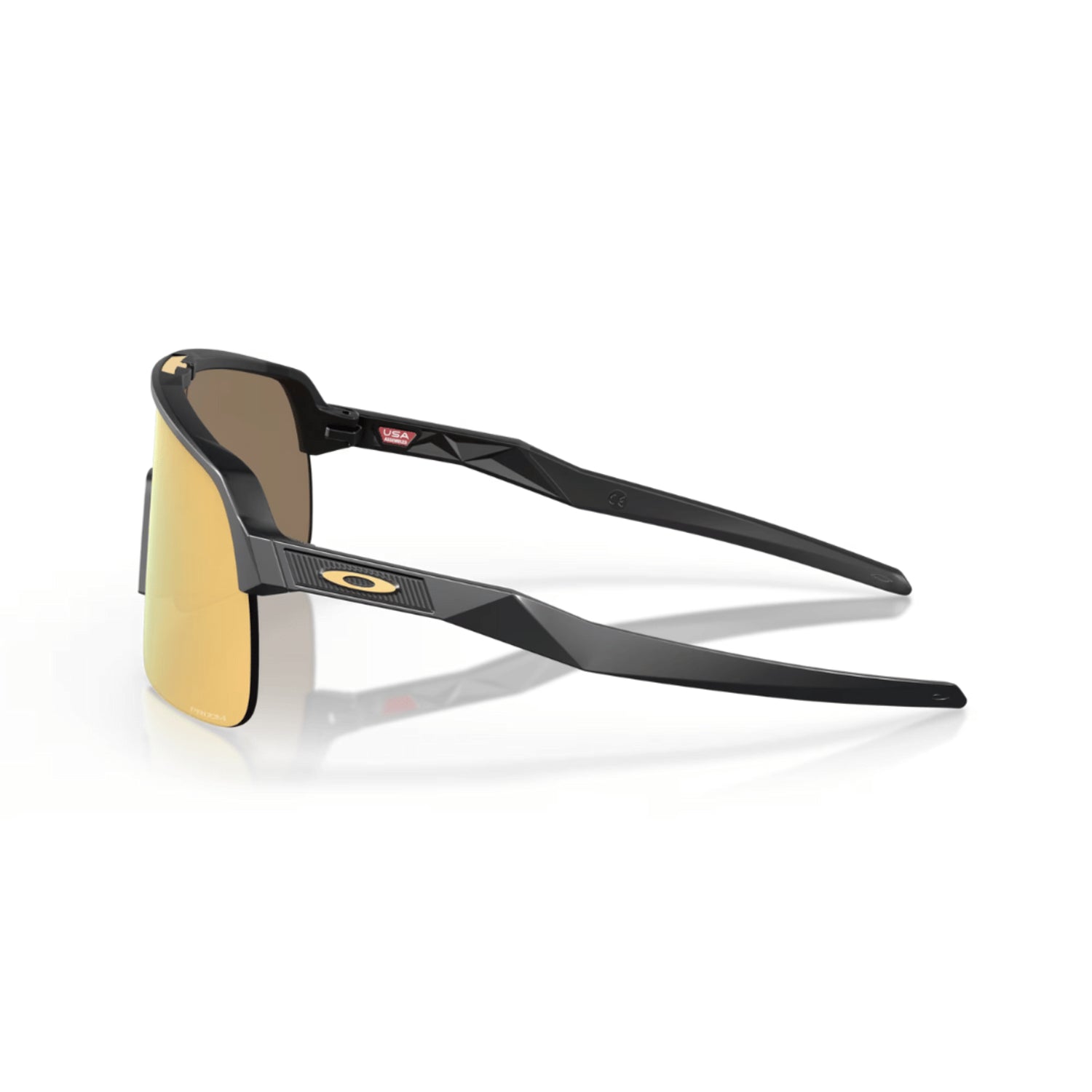 Oakley Sutro Lite Matte Carbon Sunglasses with Prizm 24K Lens - Premium Cycling & Running Sports Eyewear for UV Protection