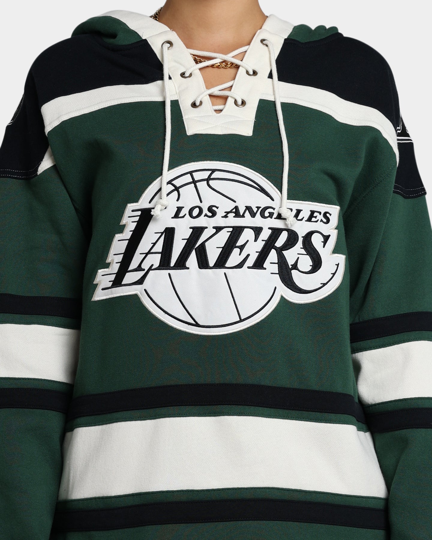 47 Brand Los Angeles Lakers Superior Lacer Hoodie - Dark Green NBA Fan Apparel for Men & Women - Perfect for Game Day, Streetwear & Casual Outfits