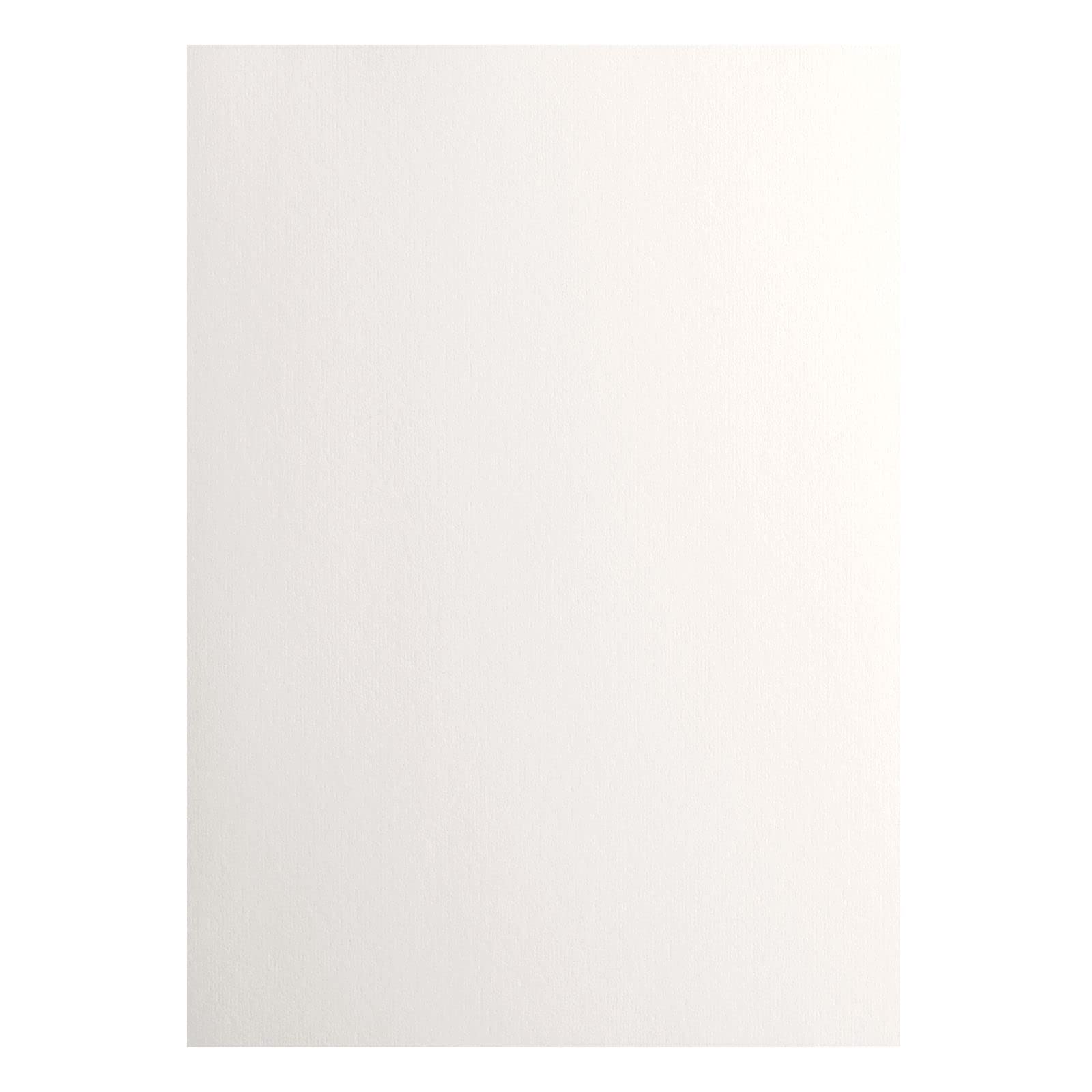 Vaessen Creative Florence Smooth White Cardstock Paper - 200 GSM, 100 Sheets, A4 Size (8.3