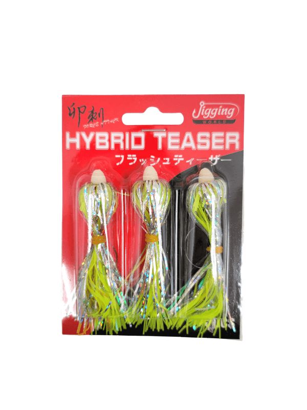 Jigging World Hybrid Teasers - Premium Saltwater Fishing Lures for Tuna, Mahi & Wahoo - Perfect for Offshore & Deep Sea Fishing Adventures