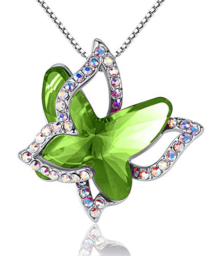 August Birthstone - Peridot Green Crystal