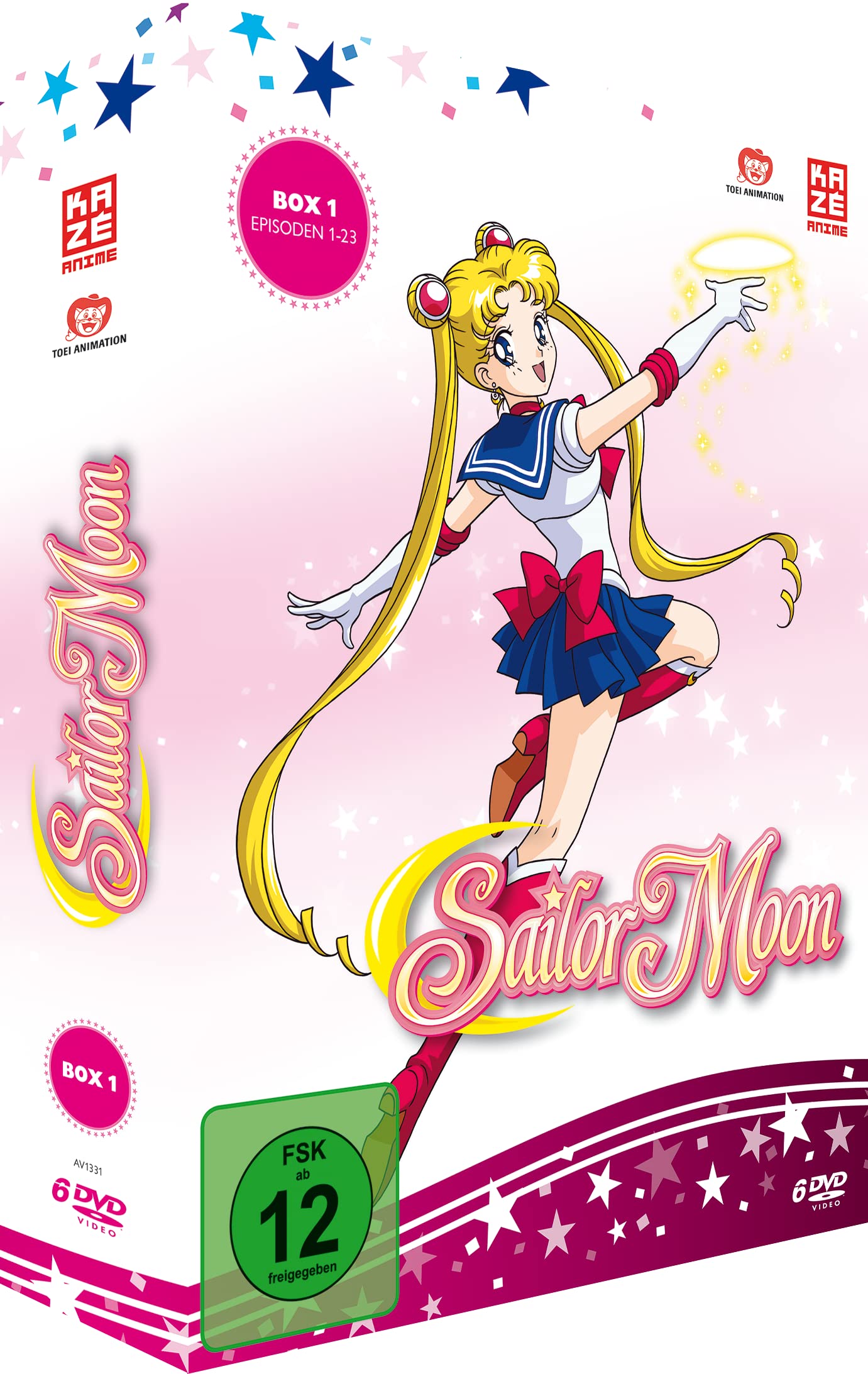 Sailor Moon Anime DVD Box Set - Season 1 Complete Collection | Japanese Anime Series with English Subtitles | Perfect for Anime Fans & Collectors | Great Gift for Birthday & Holidays | Watch at Home or Anime Parties