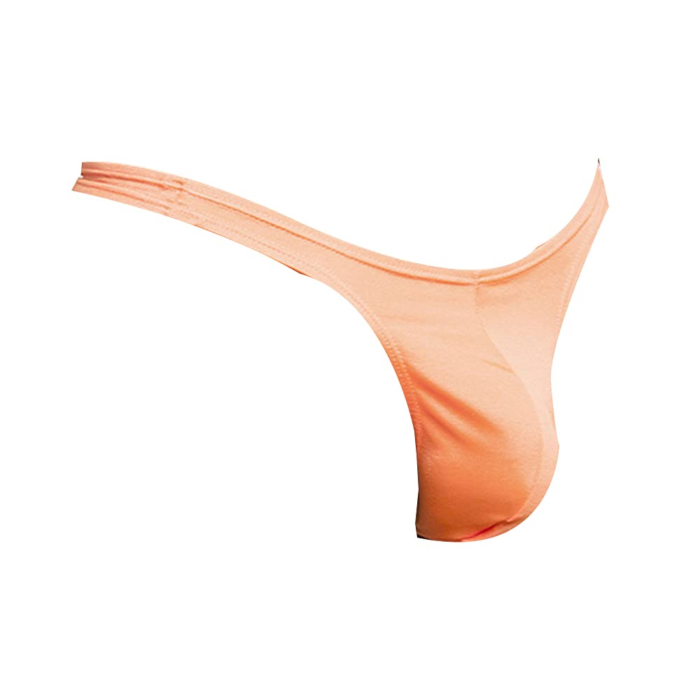 Men's Shiny Soft Pouch Thong Underwear - Low Waist Bikini Briefs for Enhanced Comfort & Style - Perfect for Intimate Moments, Date Nights & Sensual Lingerie Looks