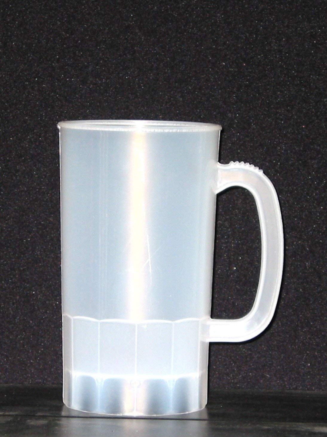 32oz Plastic Beer Mugs Set of 6 - Colorful Large Party Cups for Outdoor BBQ, Tailgating & Home Bar Use - Durable Shatterproof Drinking Glasses for Beer, Cocktails & Beverages