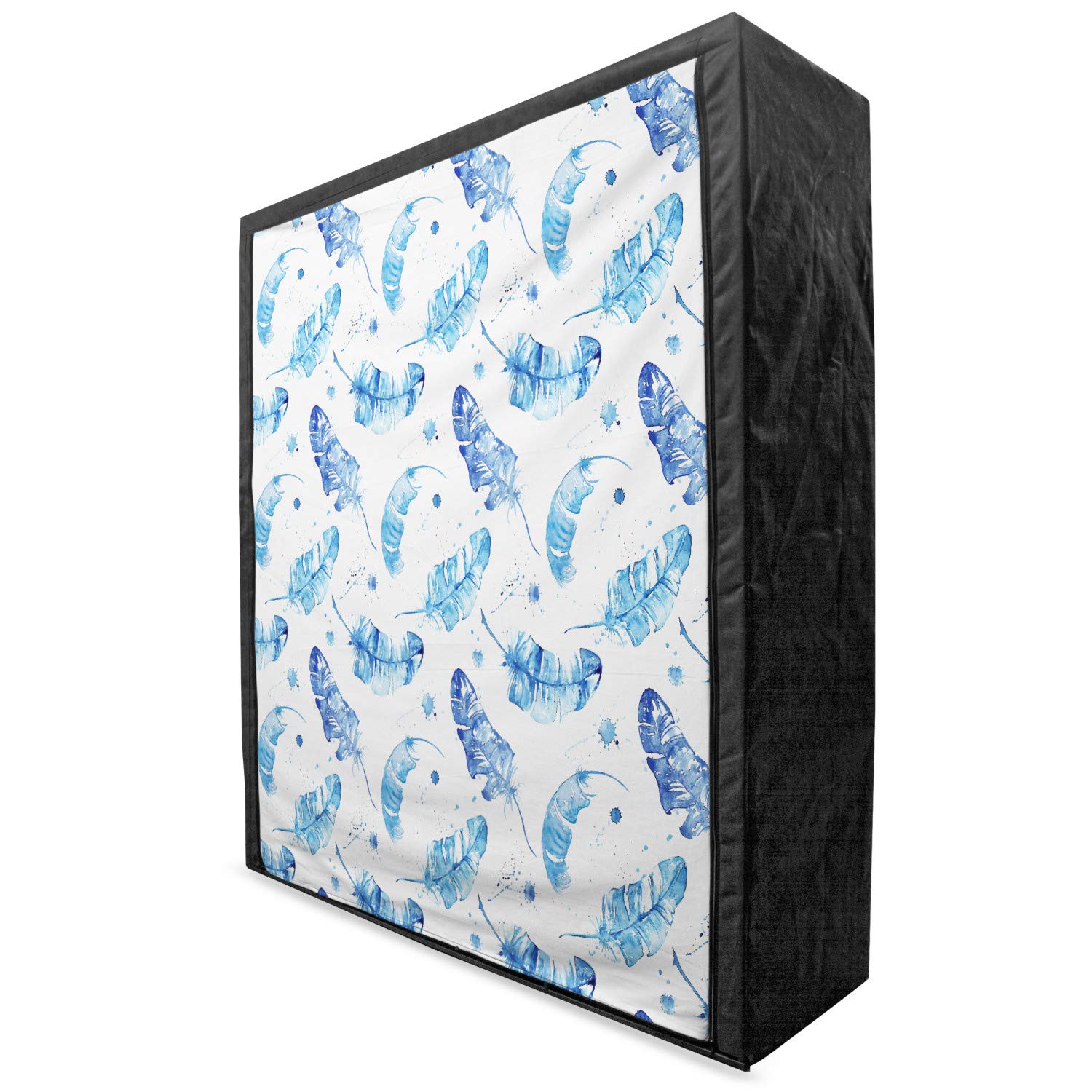 Ambesonne Feather Portable Fabric Wardrobe - 59