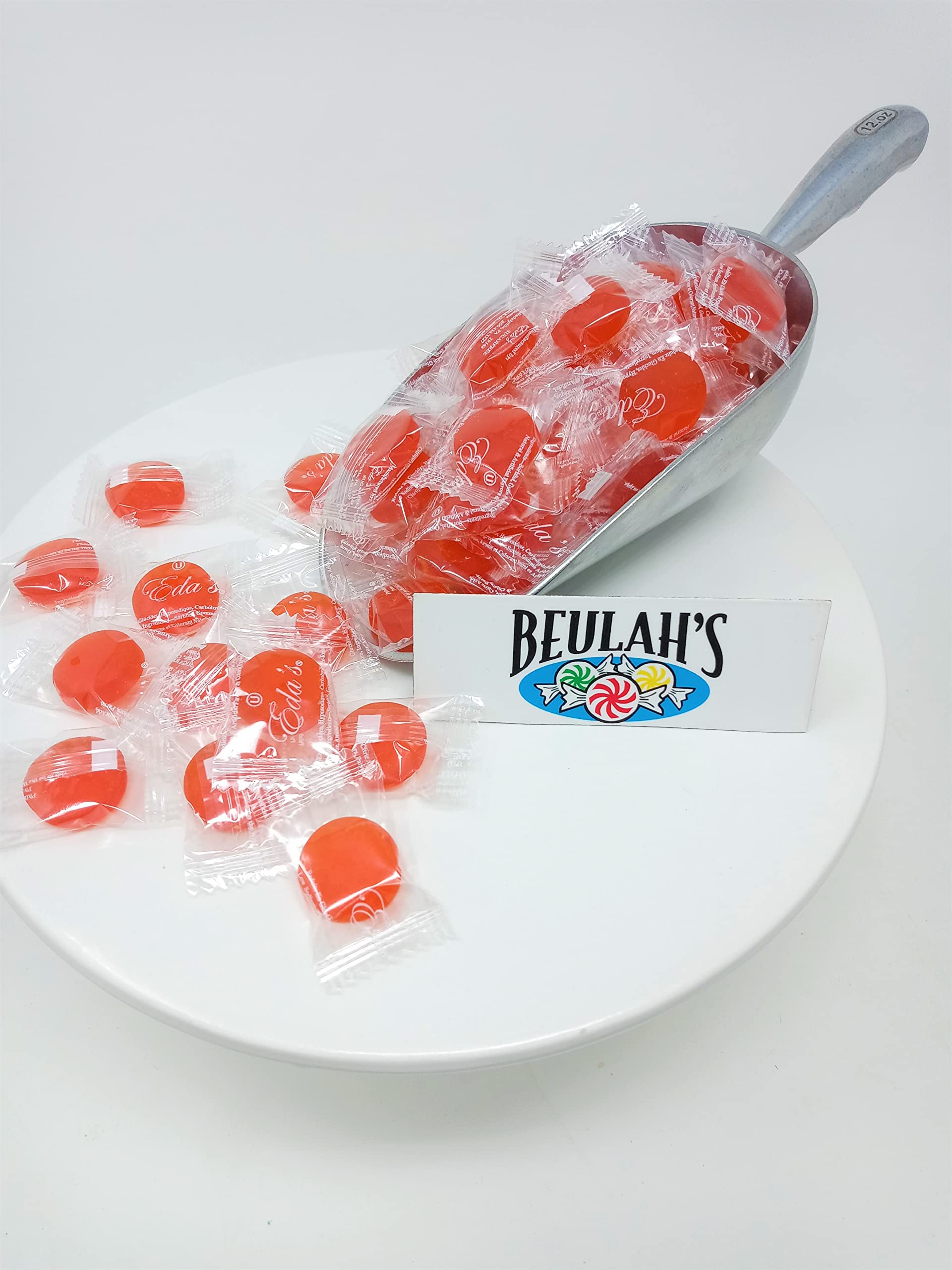 Sugar Free Orange Hard Candy - 1 Pound Bag | Delicious & Healthy Low-Calorie Treat for Diabetics, Keto Diet & Weight Loss | Perfect for Office Snacks, Party Favors & Travel