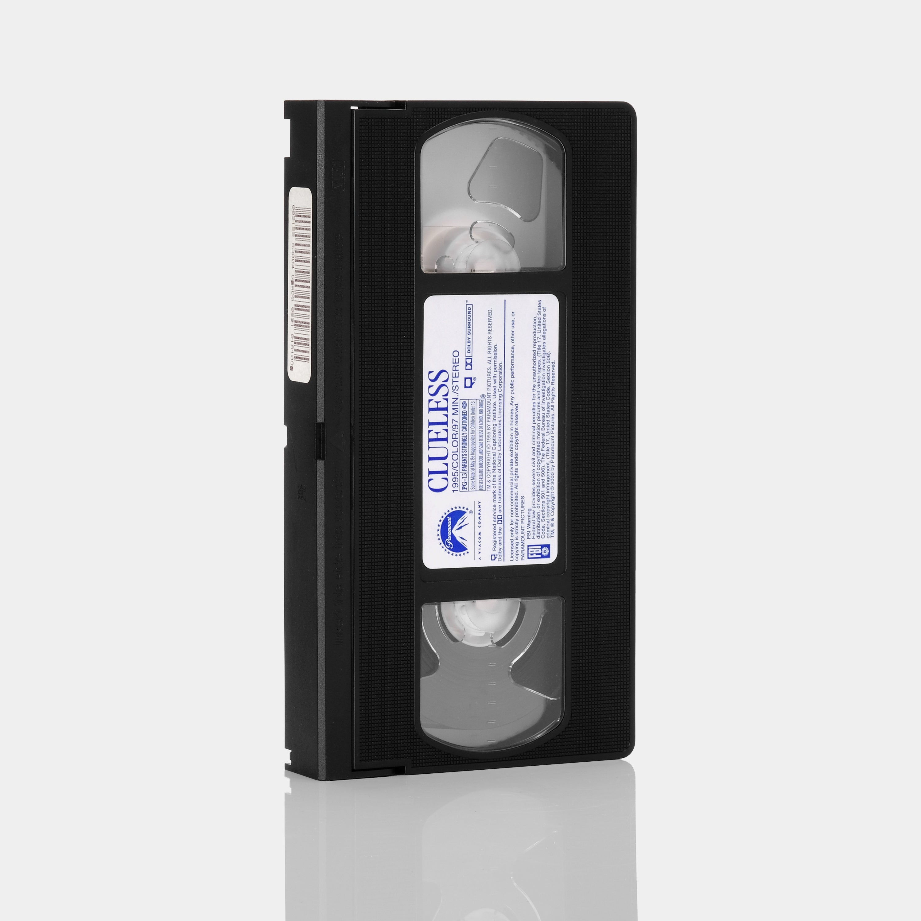 Clueless VHS Tape - 90s Classic Movie Collectible - Perfect for Nostalgic Movie Nights & Vintage Home Decor