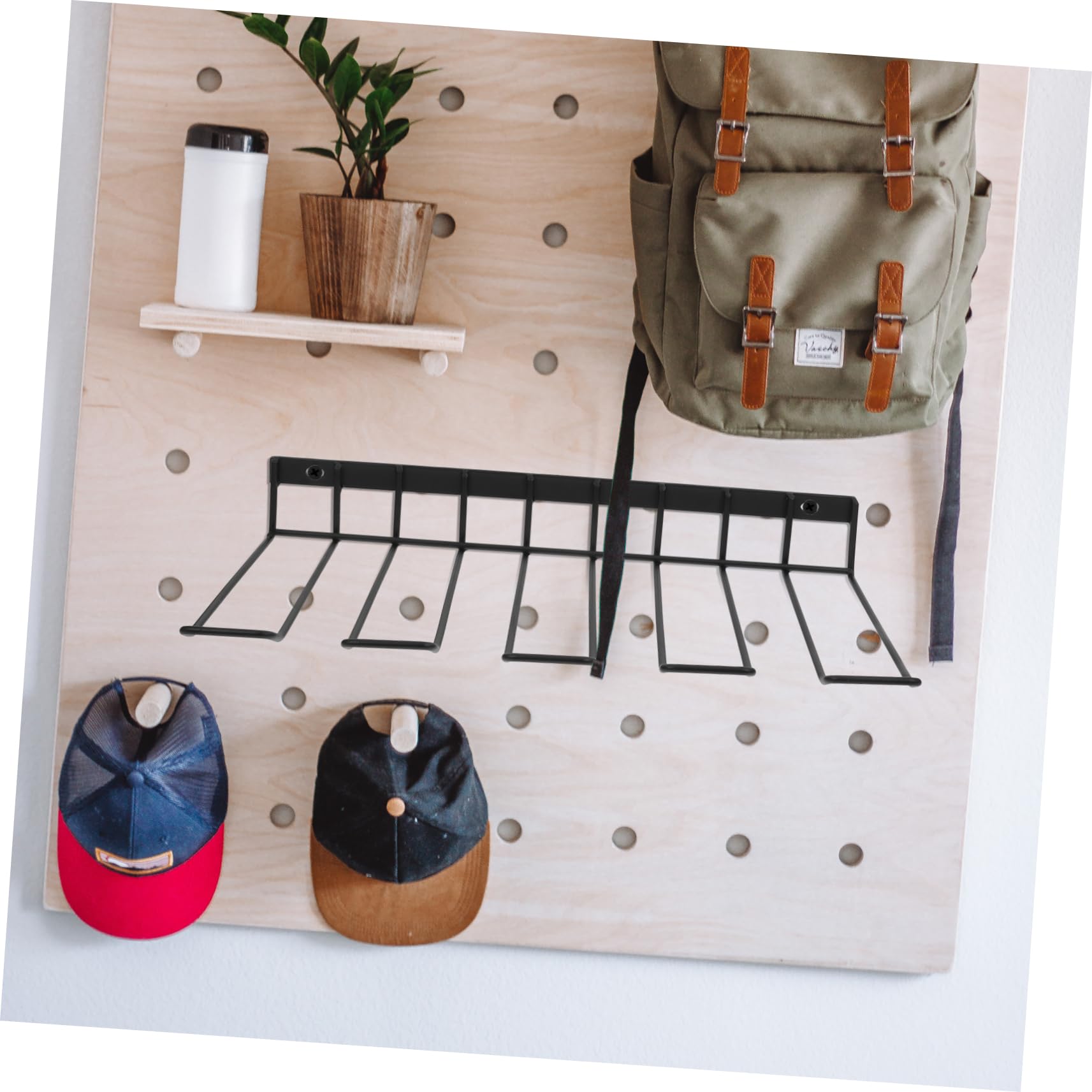 Angoily Electric Drill Storage Rack - Iron Tool Organizer for Cordless Drills in Workshop