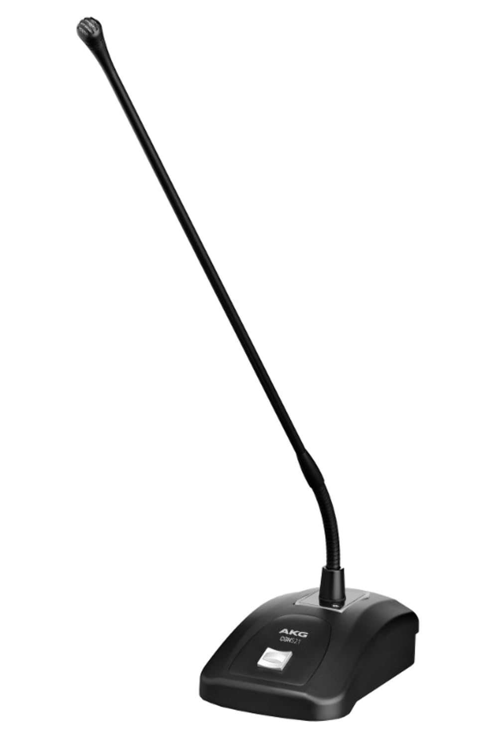 AKG CGN521STS Professional Tabletop Microphone Set - 19.7 Inch (50cm) Slim Gooseneck Mic with Programmable Switch & Durable Metal Housing - Perfect for Podcasting, Streaming, and Conference Calls