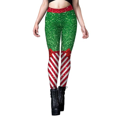 Green Red Striped