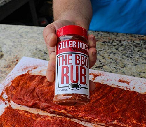 Killer Hogs Championship BBQ Rub - Premium Grill Seasoning for Beef, Steak, Burgers, Pork & Chicken | 11oz All-Purpose Dry Rub | Perfect for Grilling, Smoking & Outdoor Cooking