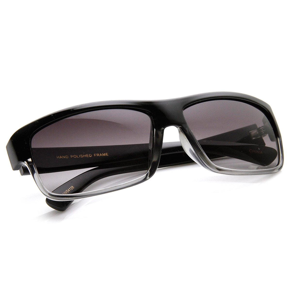 zeroUV Sleek Modern Rectangular Action Sports Sunglasses - UV Protection for Running, Cycling & Outdoor Activities