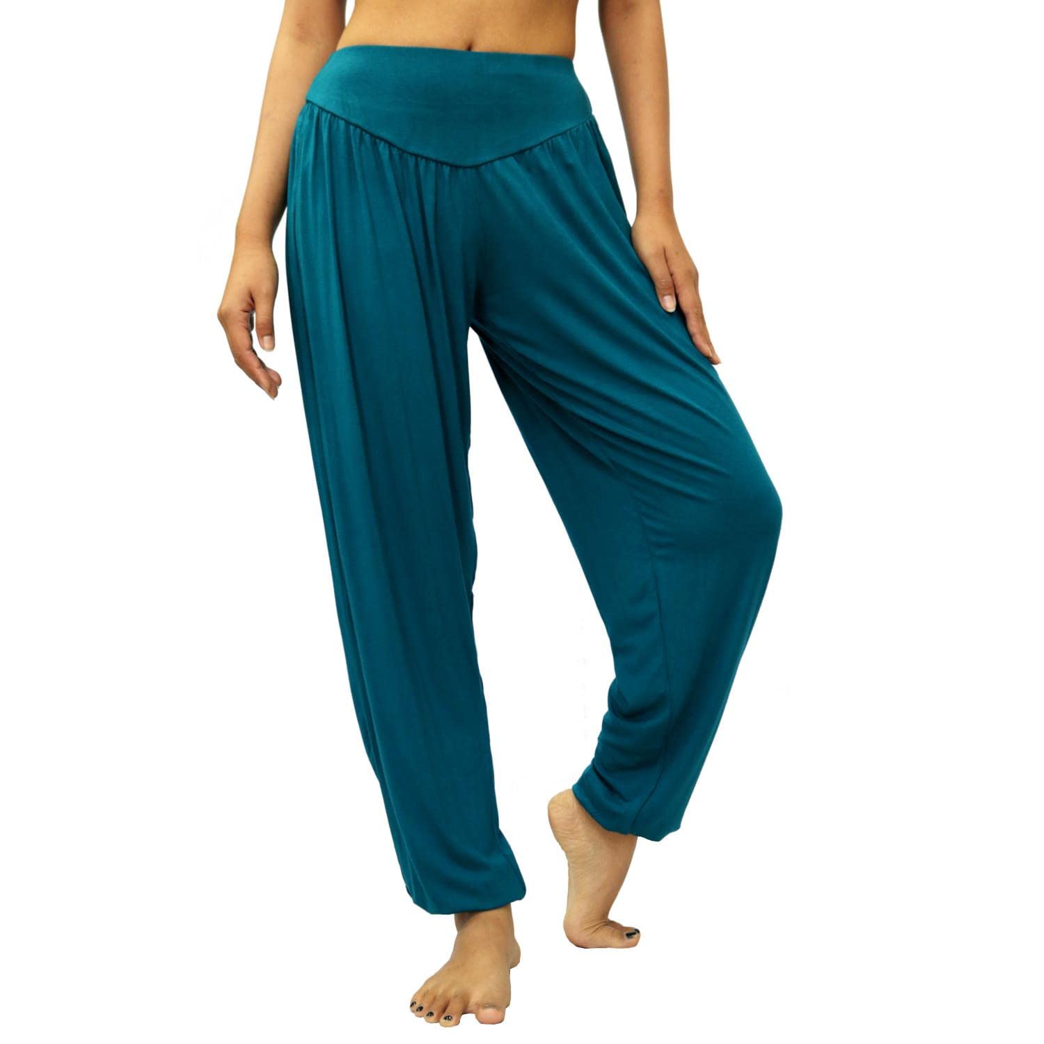 LOFBAZ Women's Maternity Yoga Pants - Stretchy Lounge Pajama Sweatpants for Pregnancy, Dance & Harem Style | Comfortable Sleepwear & Workout Leggings for Expecting Moms - Perfect for Yoga, Relaxing at Home, and Maternity Photoshoots