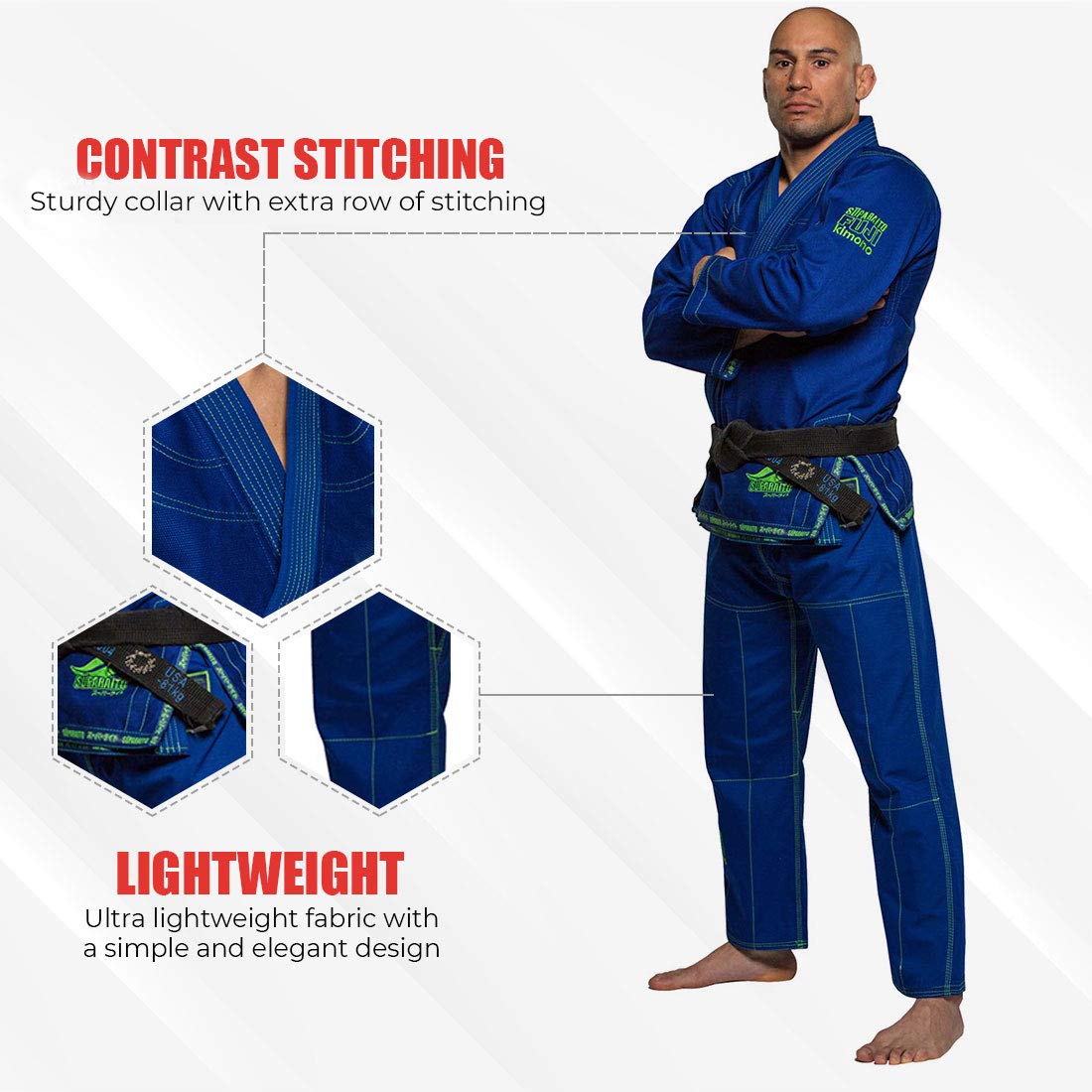 Premium FUJI Boys Karate Uniform - Authentic Japanese Martial Arts Gi for Kids - Ideal for Training, Competitions & Dojo Practice