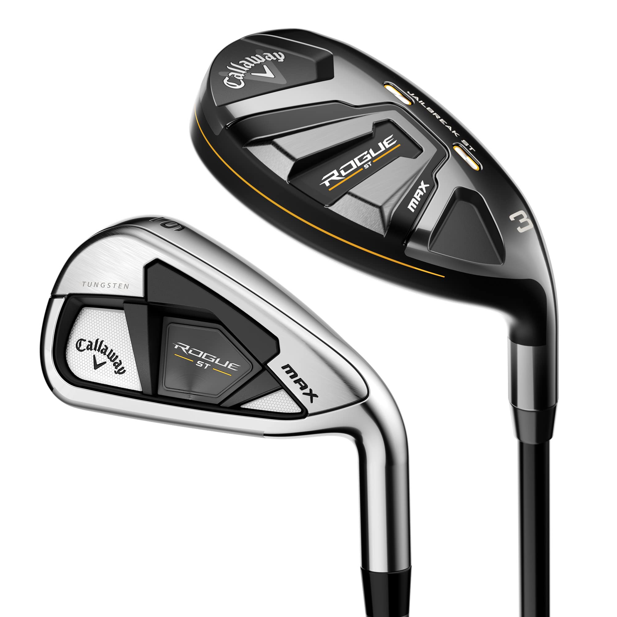 Callaway Golf Rogue ST Max Iron Set - Premium Golf Clubs for Men & Women | High Performance, Forgiveness & Distance | Perfect for Driving Range, Course Play & Tournament Use