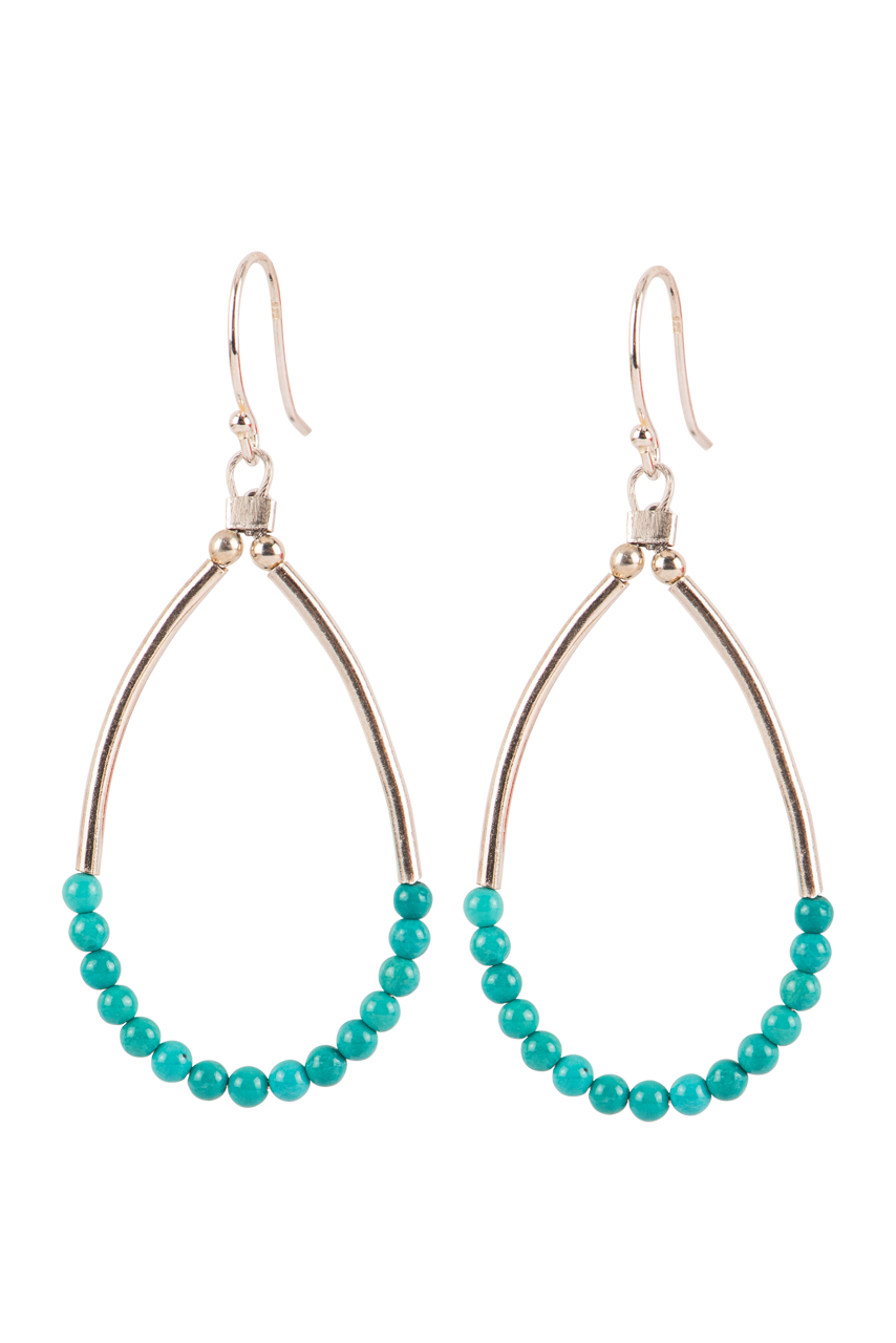 Paige Wallace Sterling Silver Teardrop Earrings for Women - Elegant Dangle Drop Jewelry for Parties, Weddings & Everyday Wear