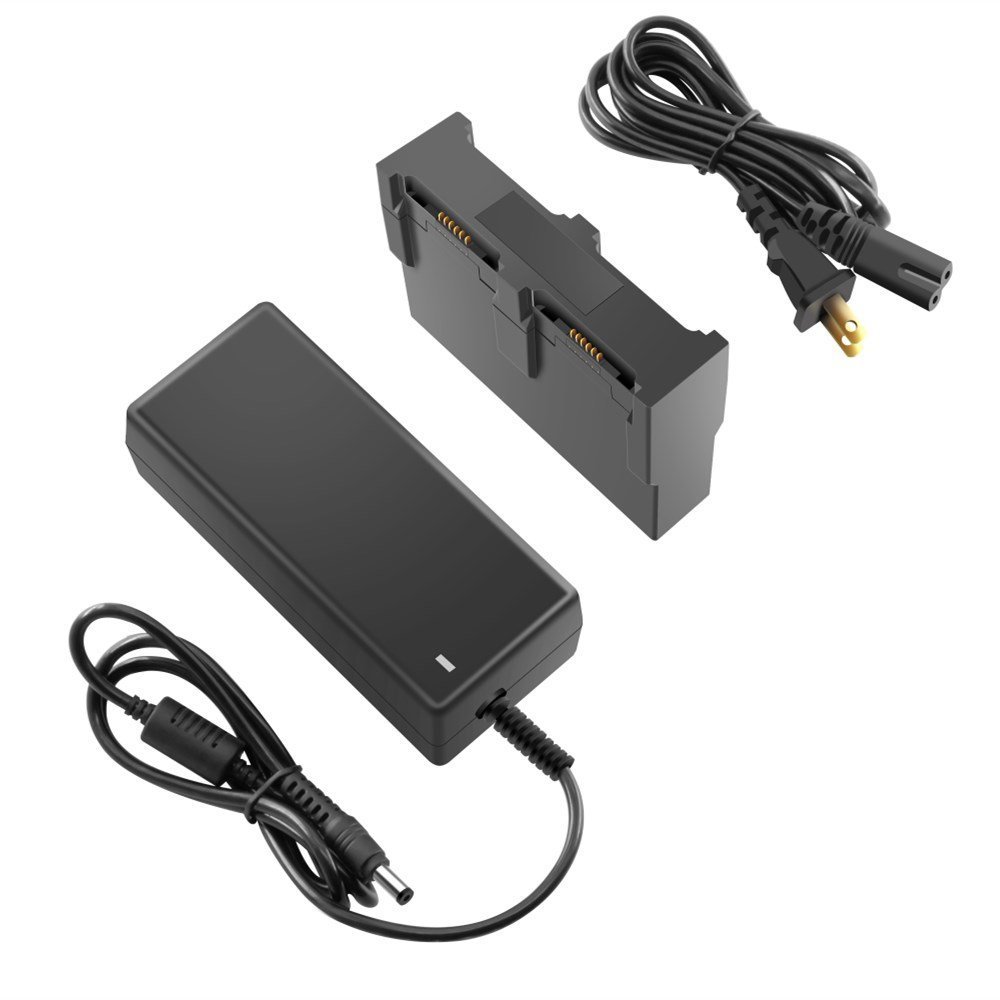 XMIPBS 4-in-1 Intelligent Battery Charger for DJI Spark Drone - Fast Charging with Smart Protection - Perfect for Travel, Outdoor Photography & Aerial Videography