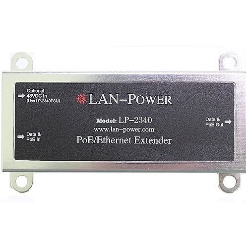 LP-2340 PoE & Ethernet Extender Single Port - High-Speed Network Extension for Security Cameras & IoT Devices