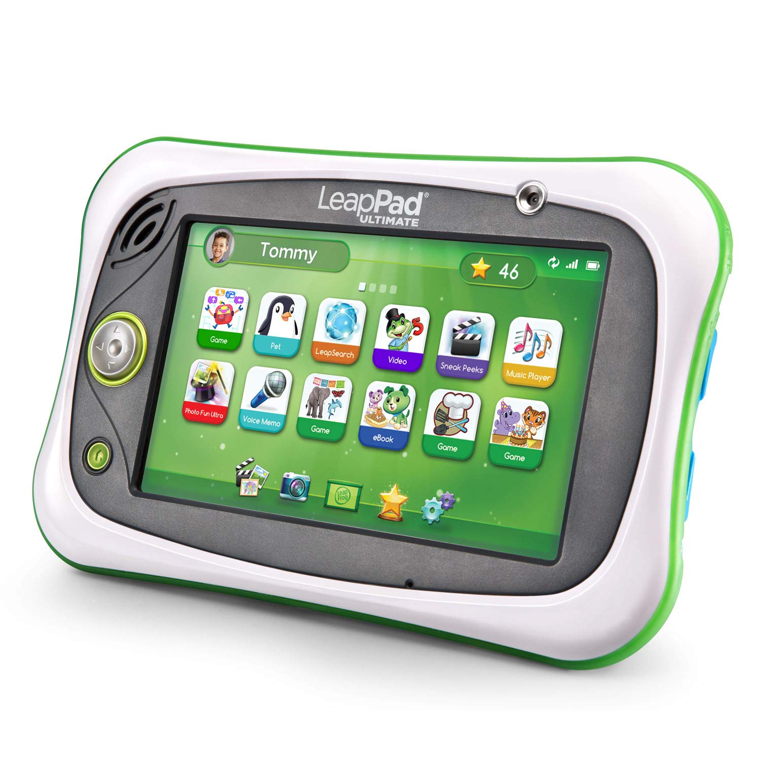 LeapFrog LeapPad Ultimate Kids Learning Tablet - Green | Educational Toy for Preschool & Kindergarten | STEM Learning, Reading & Math Games | Perfect for Home & Classroom Use