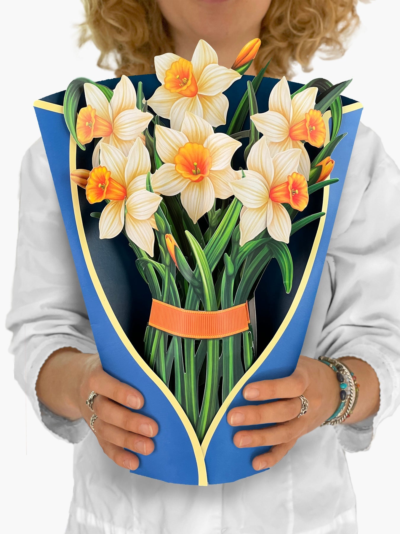Beautiful Garden Favorites Greeting Card with Flower Bouquets - Perfect for Birthdays, Anniversaries & Special Occasions