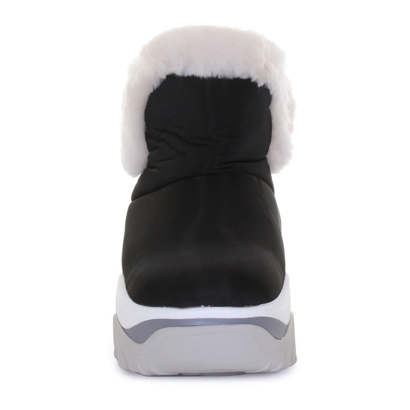 Women's Waterproof Nylon Booties - Comfortable & Stylish Ankle Boots for Outdoor Hiking, Walking & Fall Fashion