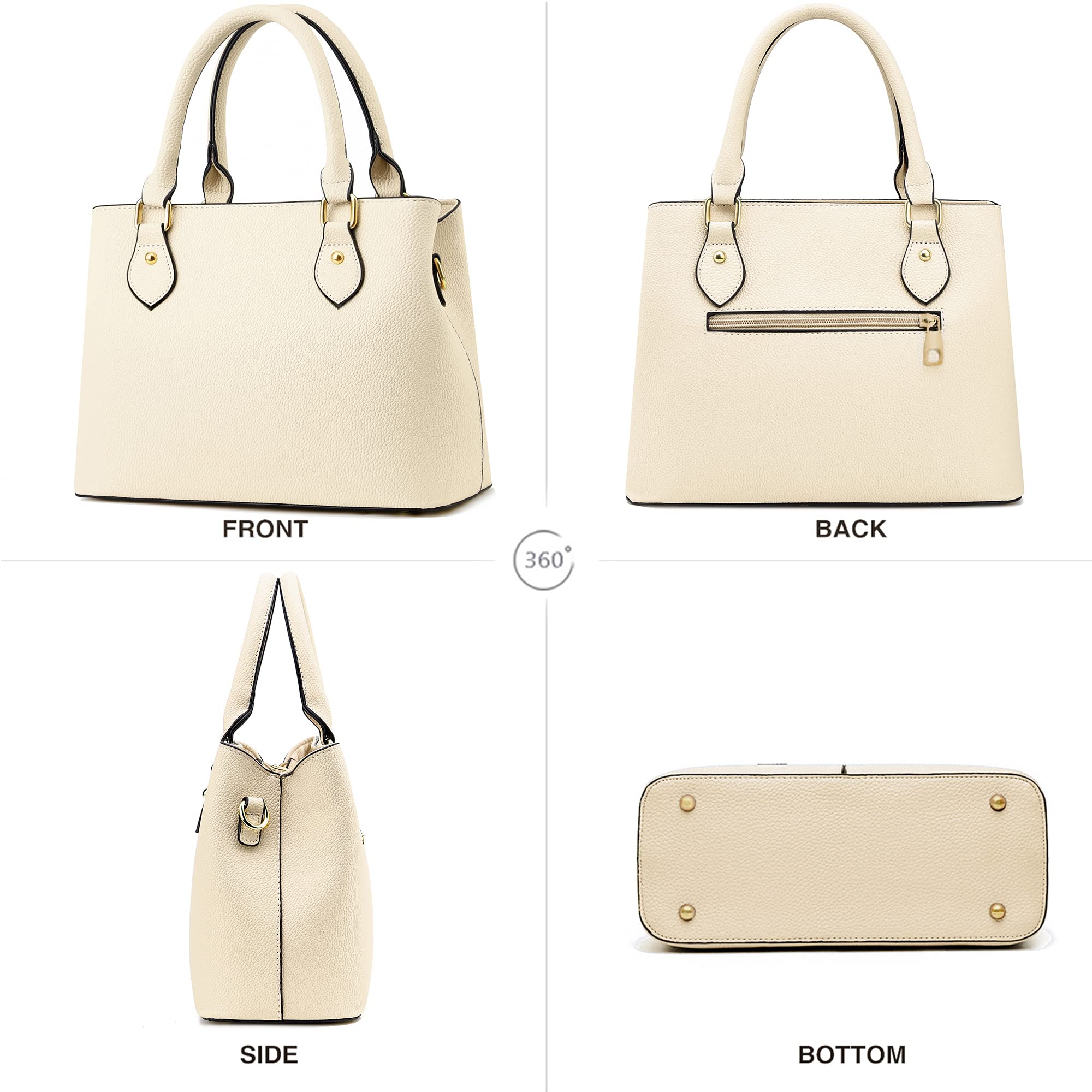 Chic Women's Leather Crossbody Bag - Tote & Shoulder Purse for Daily Use