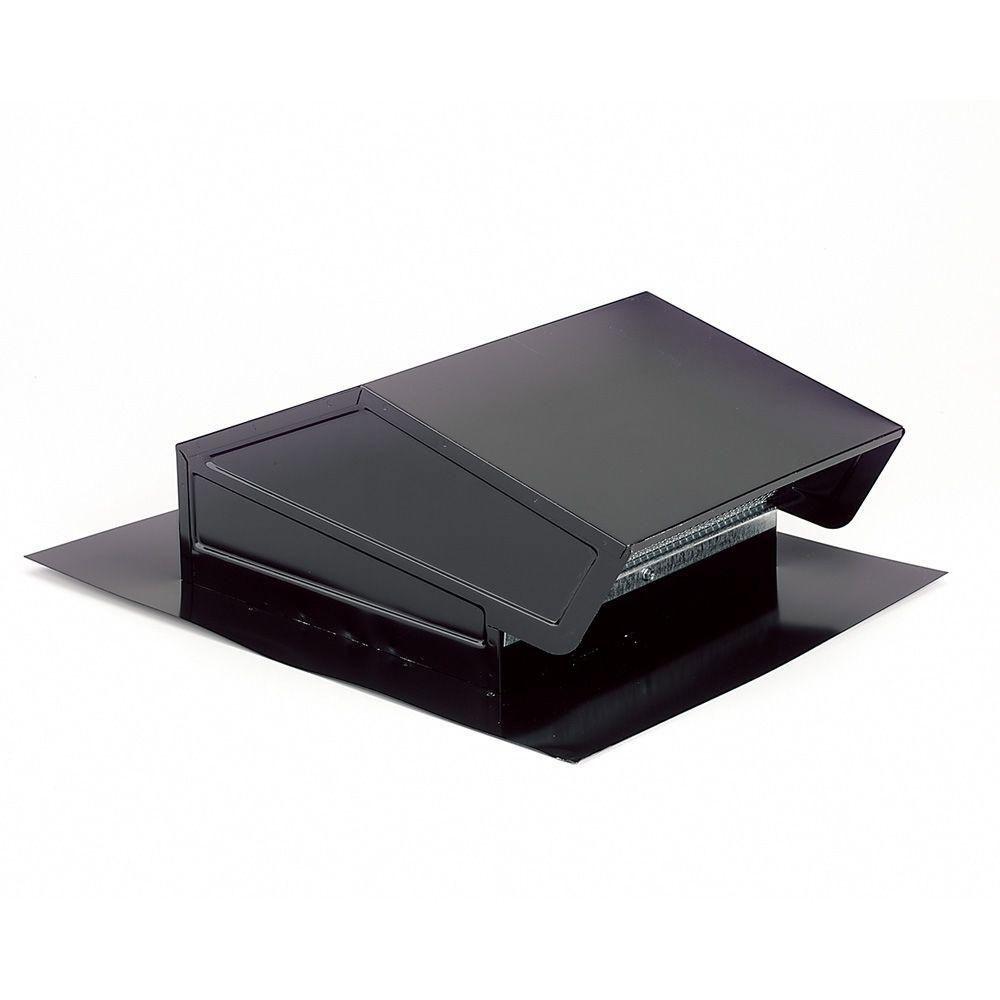 Broan Nutone 6 Inch Black Roof Vent Cap 686283 - Durable Exhaust Vent Cover for Attic, Bathroom & Kitchen Ventilation