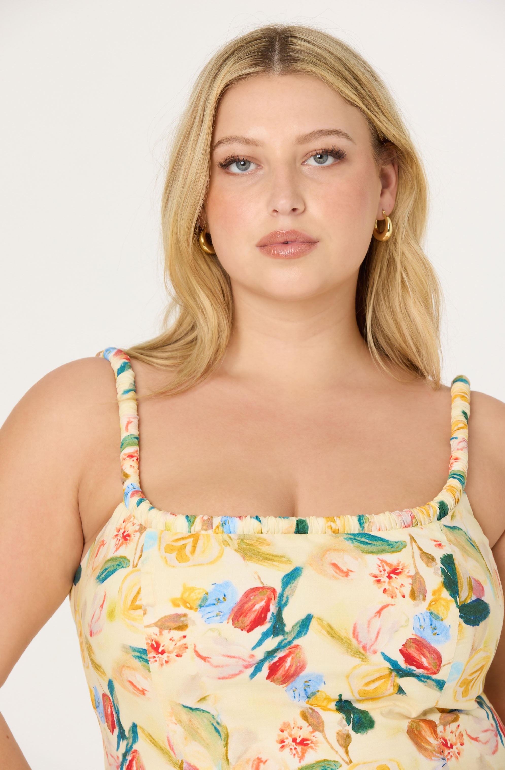 Keyla Drop Waist Bubble Dress - Women's Elegant Flowy Party Dress for Weddings, Cocktails & Special Occasions