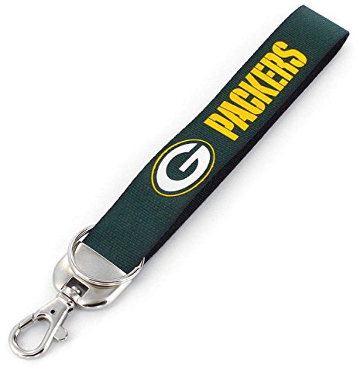 Aminco NFL Unisex Adult Deluxe Wristlet Keychain - Stylish Team Spirit Accessory for Football Games, Travel & Everyday Use