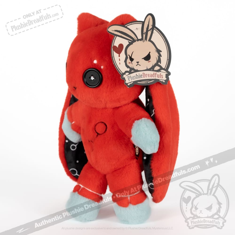 Plushie Dreadfuls Substance Use Disorder Bunny - Soft Stuffed Animal Toy for Mental Health Awareness & Comfort | Perfect for Therapy, Support Gifts, and Emotional Healing
