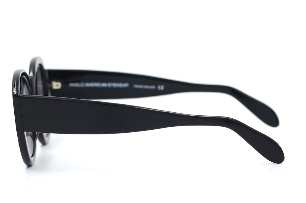 Anglo American Eyewear Winter Sunglasses - Black Polarized UV Protection for Men & Women - Perfect for Skiing, Snowboarding & Outdoor Winter Activities
