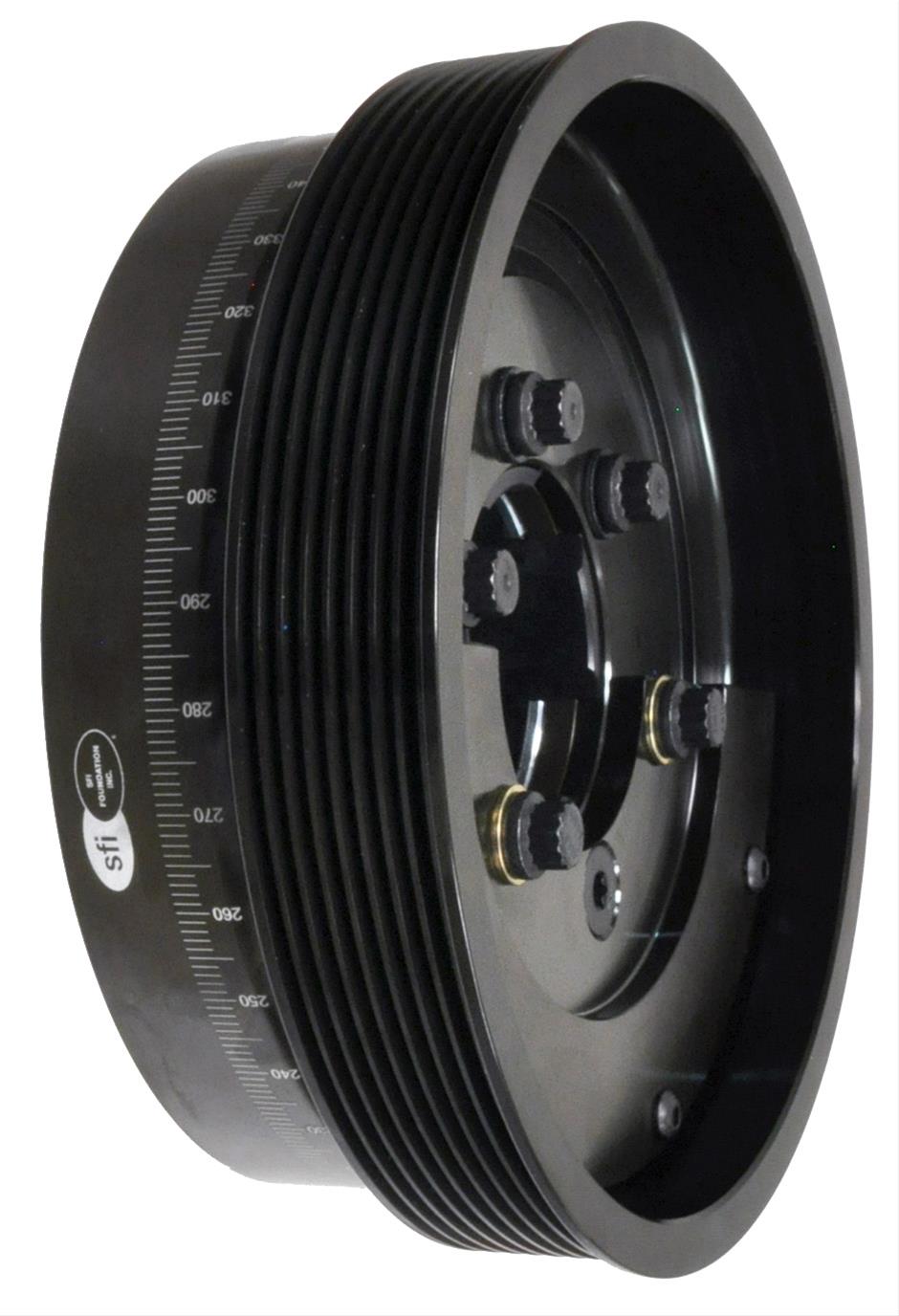 ATI Super Damper 6.7L Ford Power Stroke SFI Certified Harmonic Balancer - Performance Engine Upgrade for Ford Trucks, Towing & Off-Roading Applications