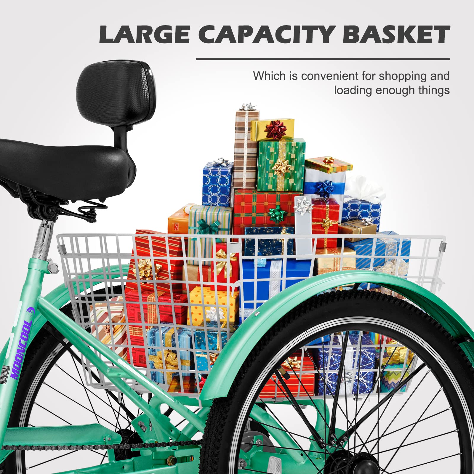 ABORON Adult Tricycle Bike 20