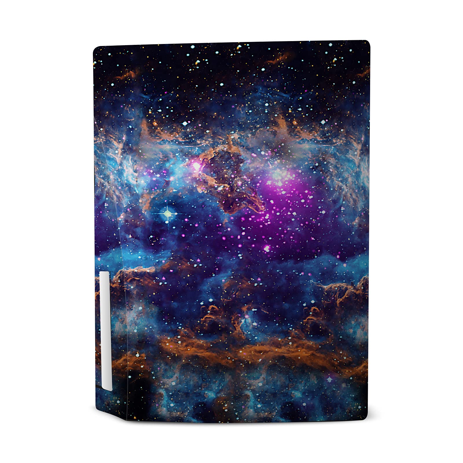 Officially Licensed Cosmo18 Lobster Nebula Vinyl Skin Cover for Sony PlayStation 5 PS5 Disc Edition - Durable Protective Gaming Case with Art Mix Faceplate Sticker - Perfect for Gaming Setups & Collector Displays