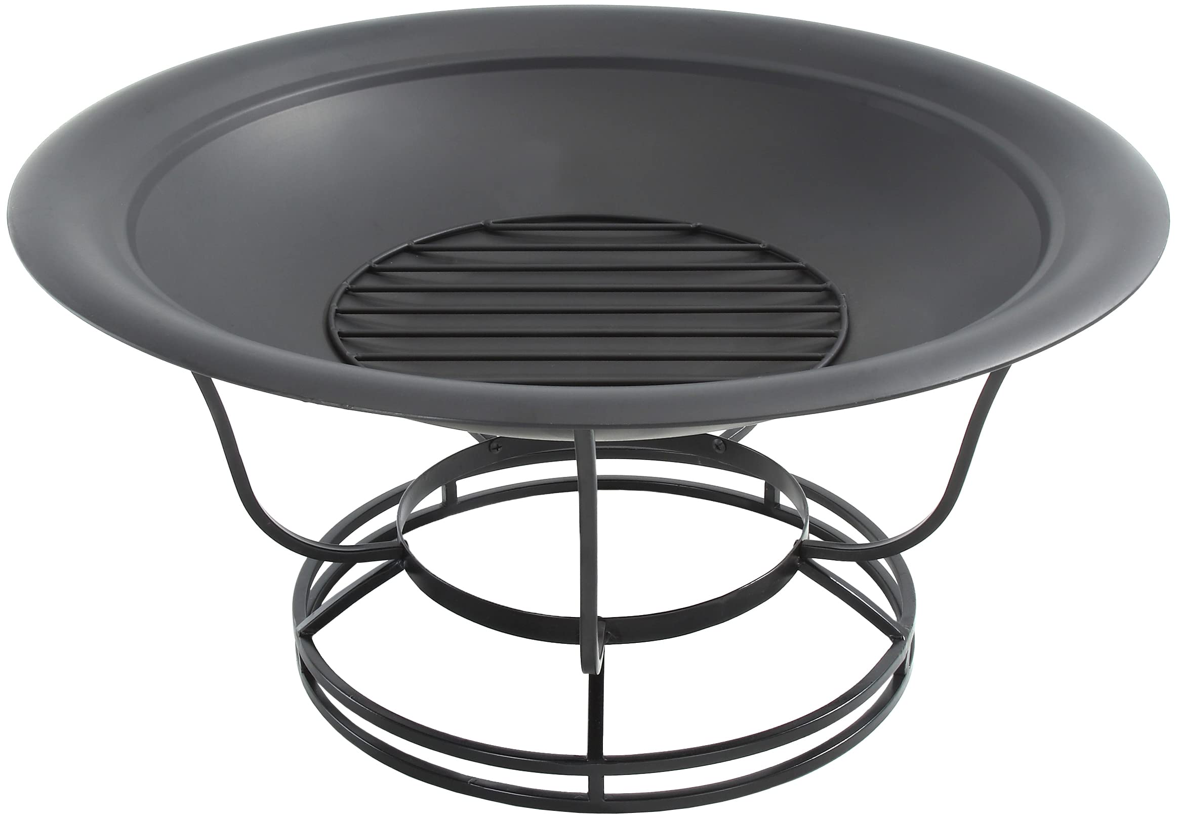 Crosley Buckner Wood Burning Outdoor Fire Pit - Portable Camping Fire Pit for Backyard, Bonfire, Picnic & Patio - Perfect for Outdoor Gatherings & Relaxation