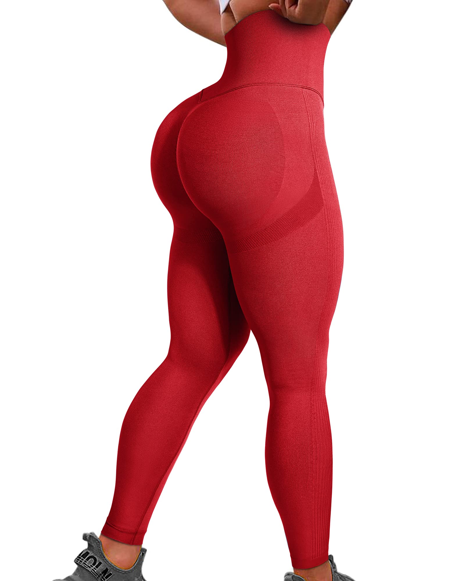 Dreamoon Butt Lifting Seamless Workout Leggings for Women - High Waist Tummy Control Yoga Pants - Perfect for Gym, Running & Everyday Wear