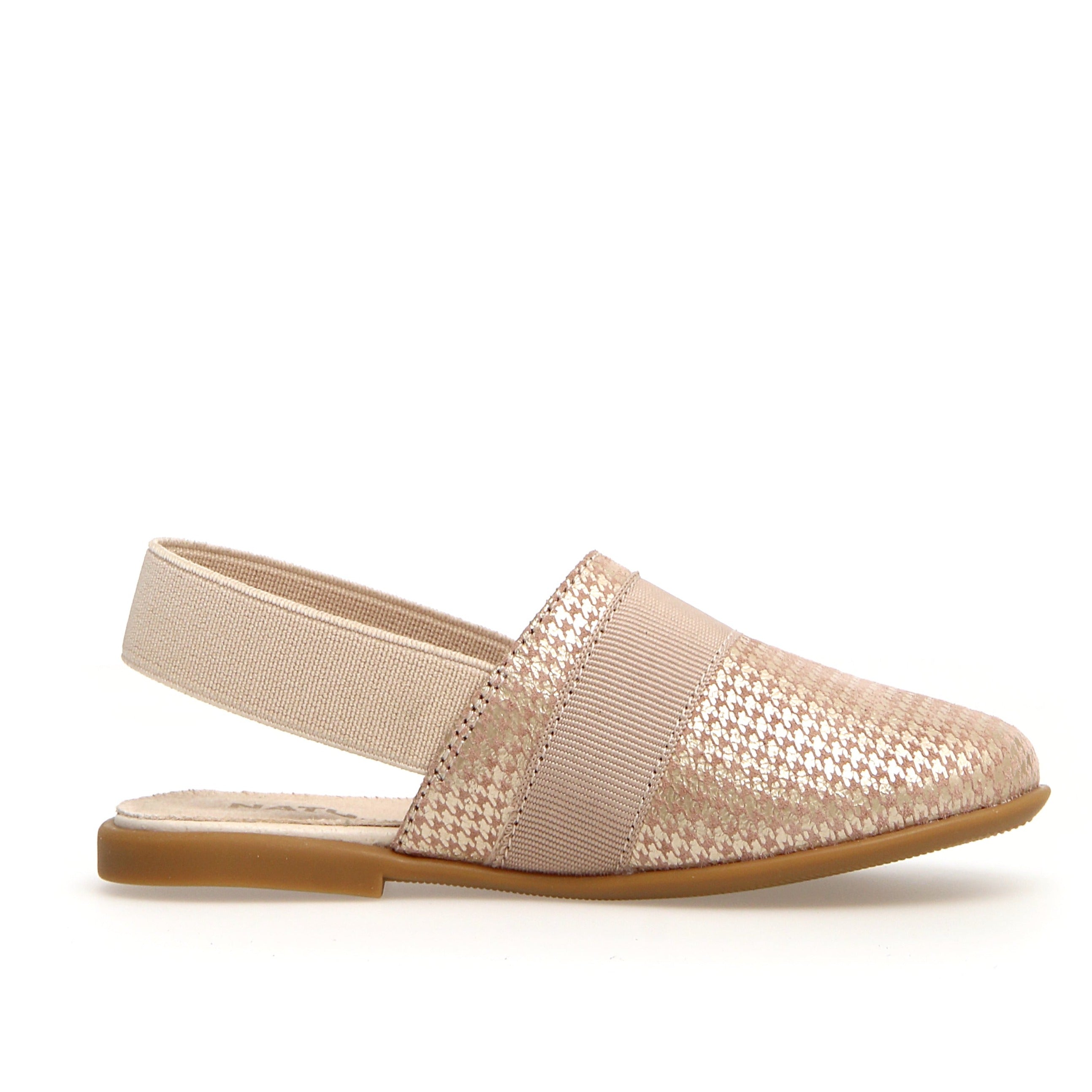 Naturino Girls Evry Slides Sandals - Cipria Platinum | Comfortable & Stylish Kids Footwear for School, Play & Everyday Wear