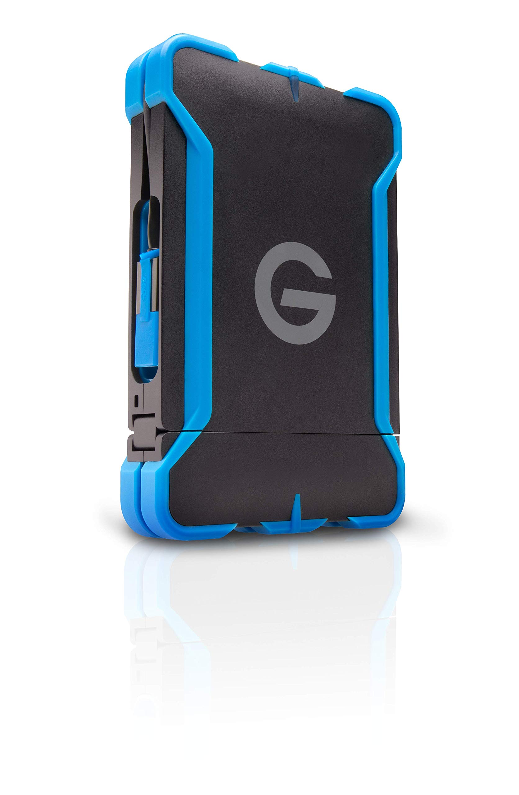 G-Technology 1TB G-DRIVE ev ATC Rugged Portable External Hard Drive - USB 3.0 with Tethered Cable - Shock-Resistant All-Terrain Storage for Photographers, Videographers & Outdoor Enthusiasts - Perfect for Travel, Field Work & Backup Solutions - Model 0G03614-1