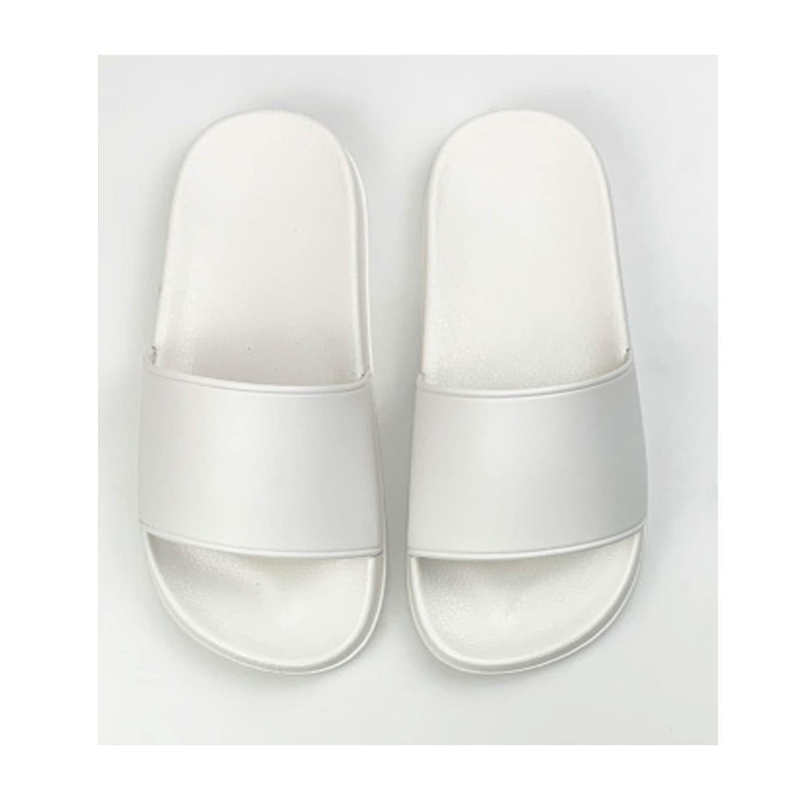 **Men's Breathable Sports Sandals - Lightweight Outdoor & Indoor Slippers for Hiking, Beach, Water, Garden - Comfortable Slip-On Clogs (White, EU 40) - Perfect for Travel, Camping, and Poolside Relaxation**