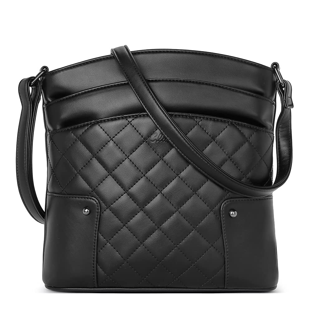 CLUCI Vintage Leather Crossbody Bag for Women - Stylish & Durable Handbag for Everyday Use, Travel & Shopping